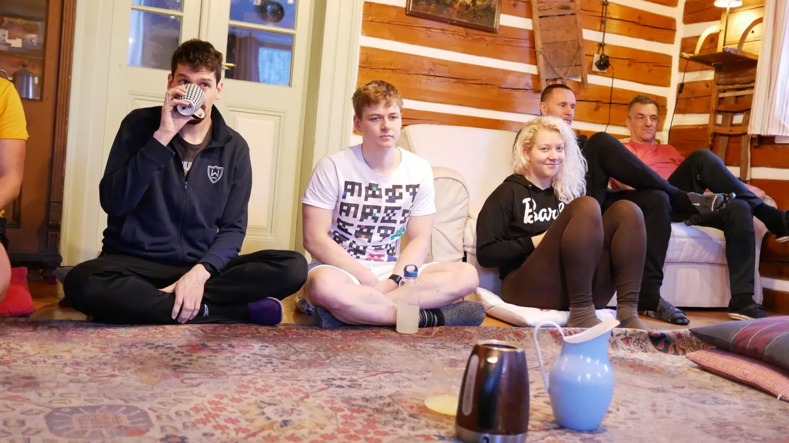 Skupinové foto z Ledové Expedice na Sněžku